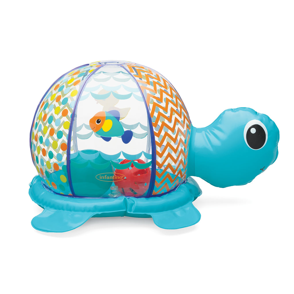 2-In-1 Bath Mat & Storage Basket™ Turtle – Infantino