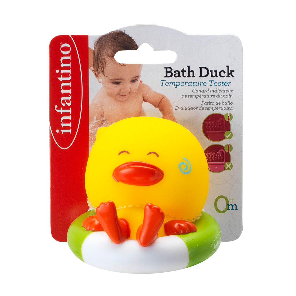 1 PC Rubber Ducky Baby Room Thermometer Bath Tub Nursery Temperature Safety Duck
