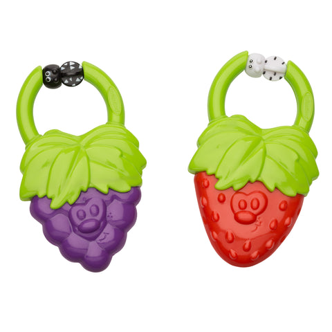 Vibrating Teethers™ (Strawberry or Grape) – Infantino