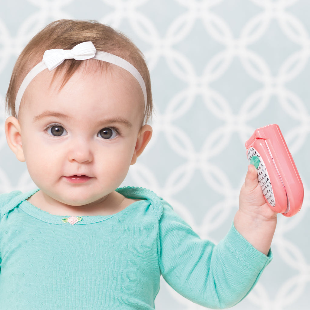 Flip and Peek Fun Phone™ Pink – Infantino