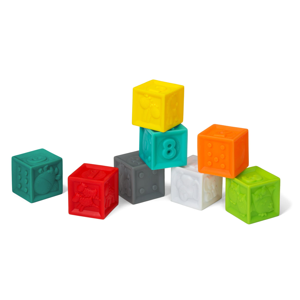 Squeeze & Stack Block Set™ - 8 piece set