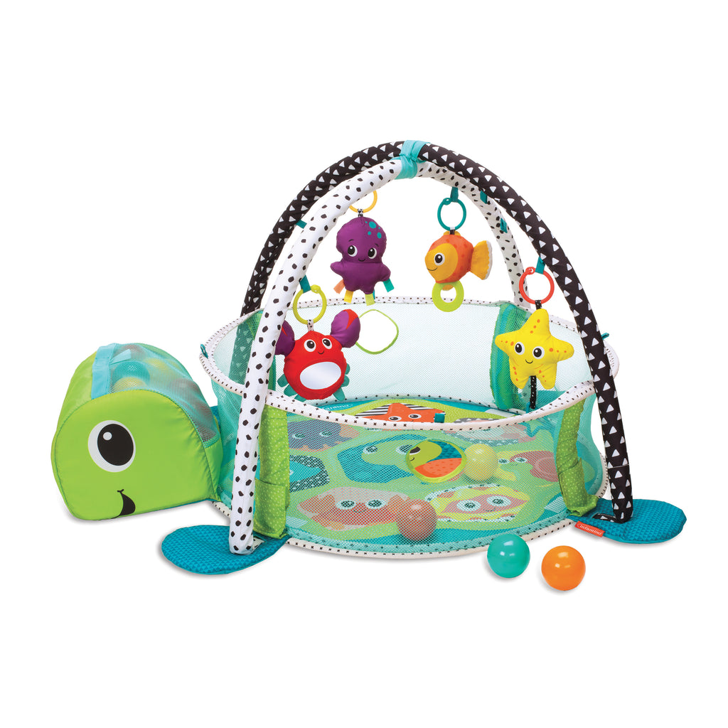 Infantino Twist & Fold Activity Gym Is Ideal for Travel and Small