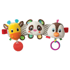 Stretch & Play Musical Travel Trio™ Stroller Bar Toy – Infantino