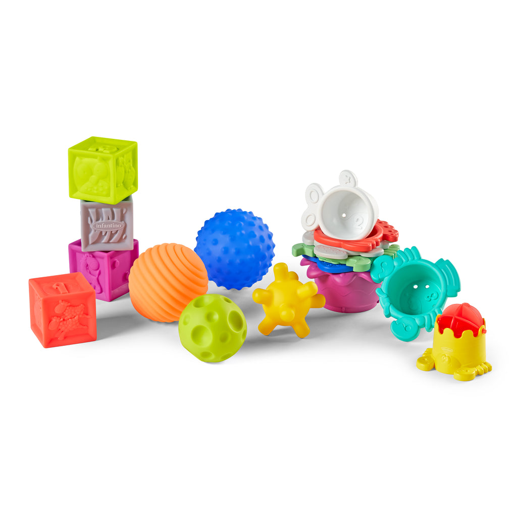 Balls, Blocks Cups™ – Infantino - Main Image