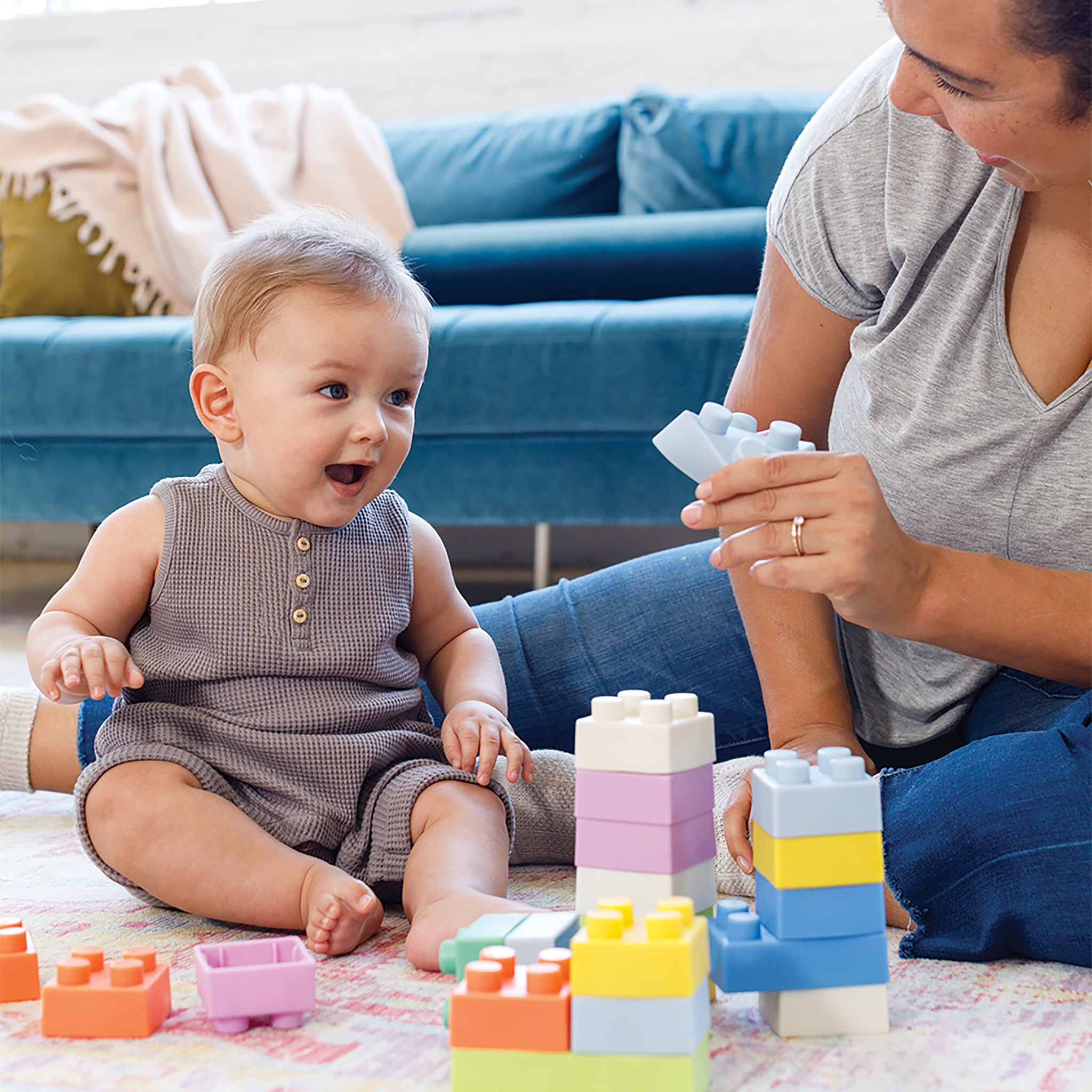 Super soft 1st building blocks™ - 25 piece set – Infantino