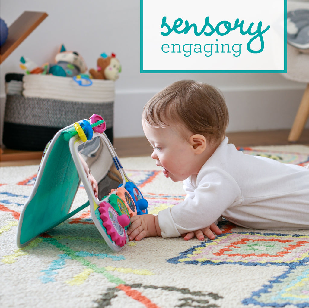 BUSY BOARD MIRROR & SENSORY DISCOVERY TOY™ – Infantino