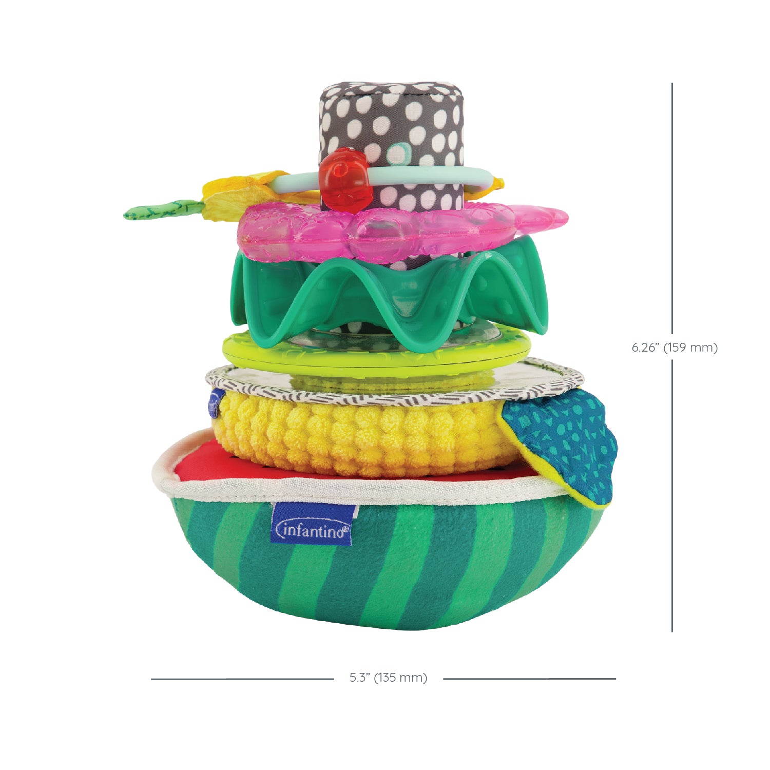 Sensory Stacking Rings – Infantino