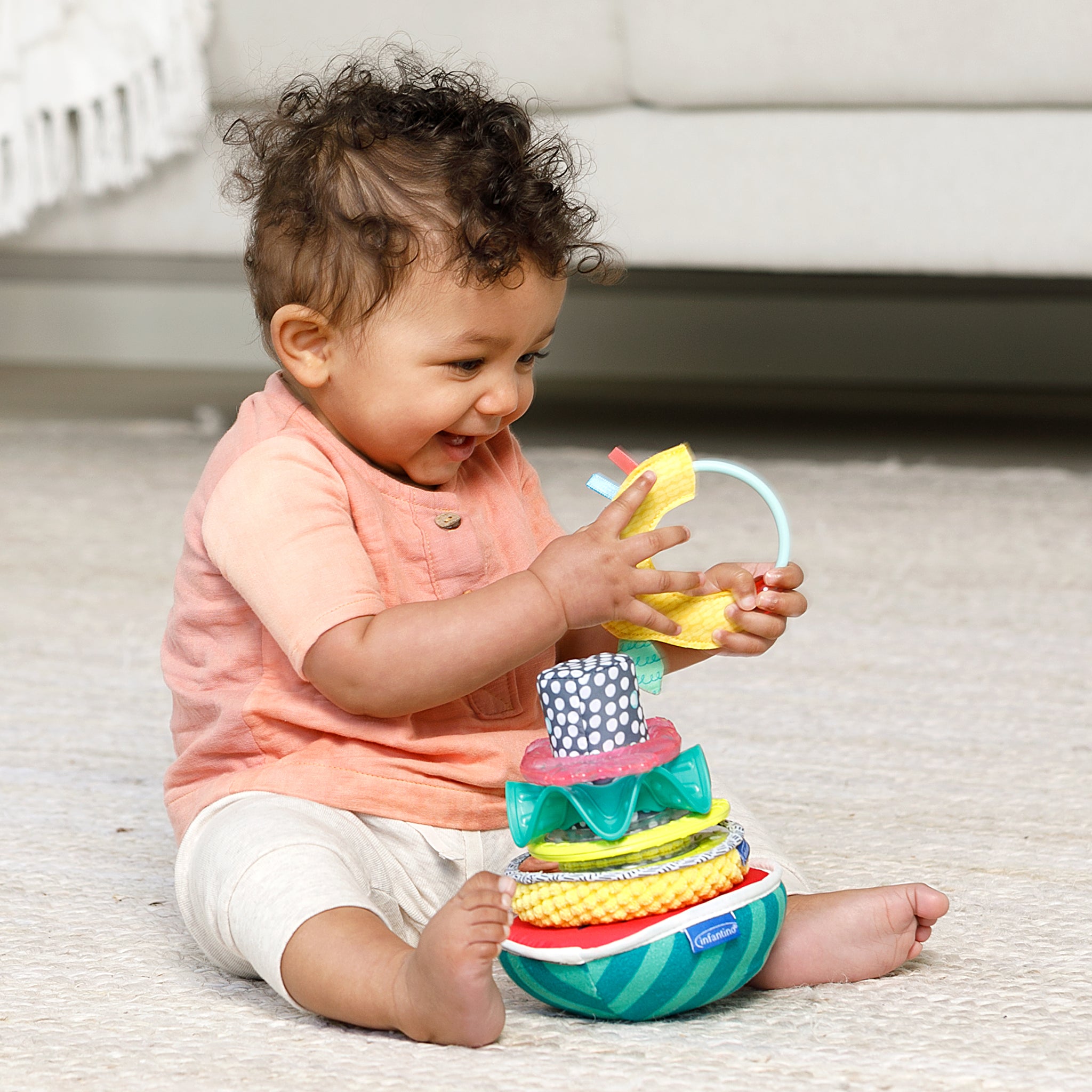 Sensory Stacking Rings – Infantino