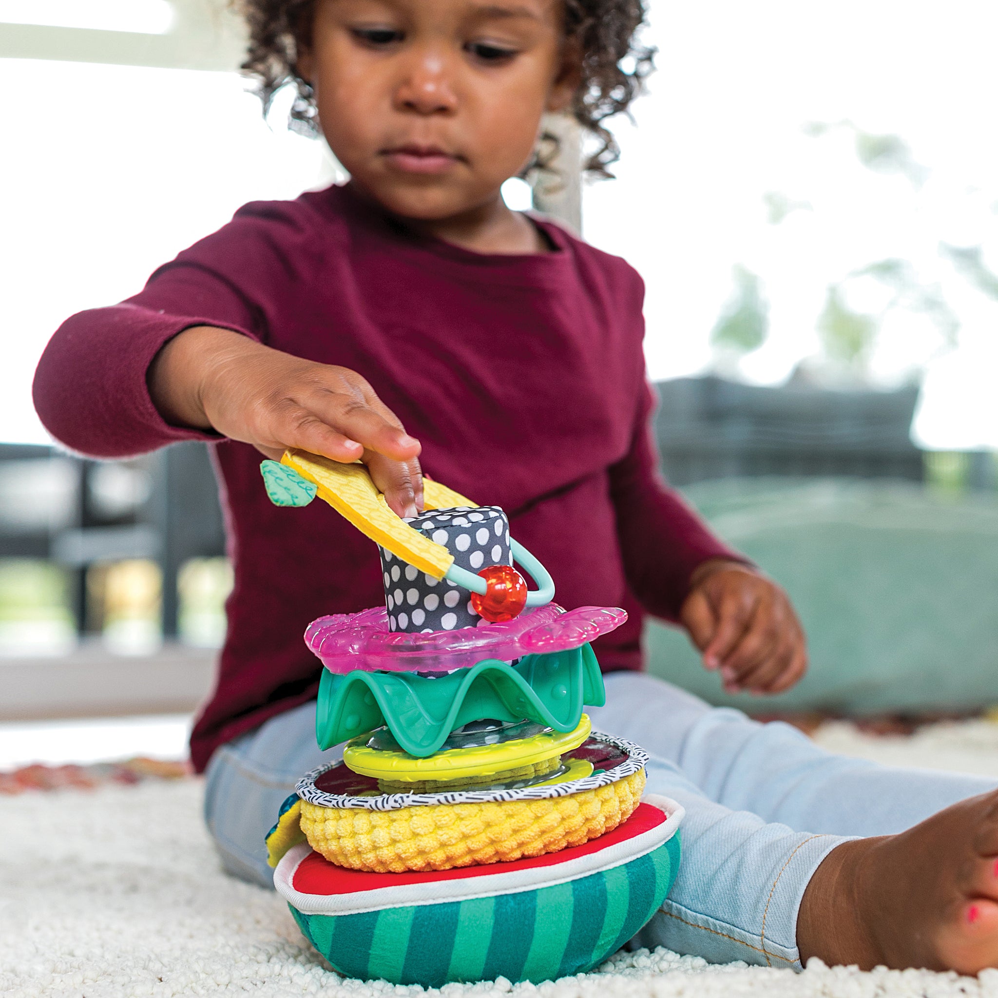Sensory Stacking Rings – Infantino