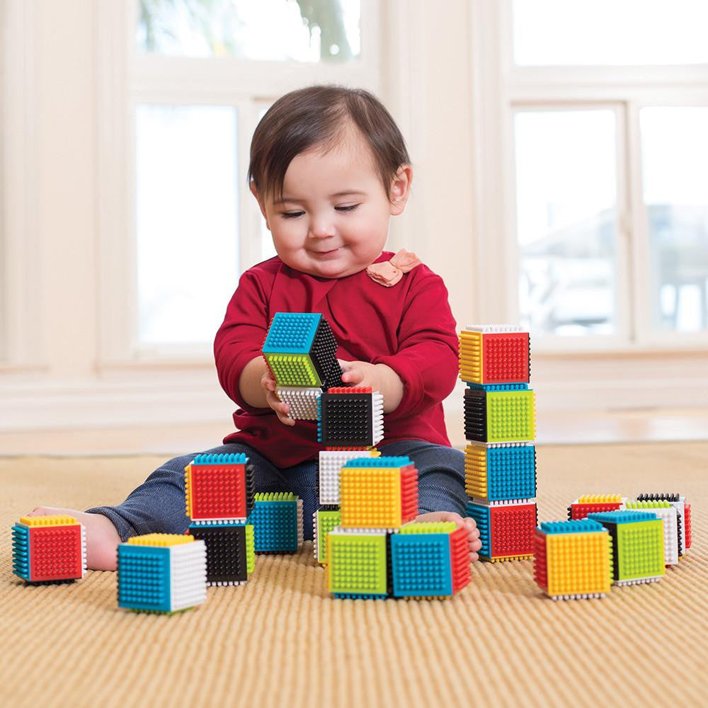 Press & Stay Sensory Blocks™ – Infantino
