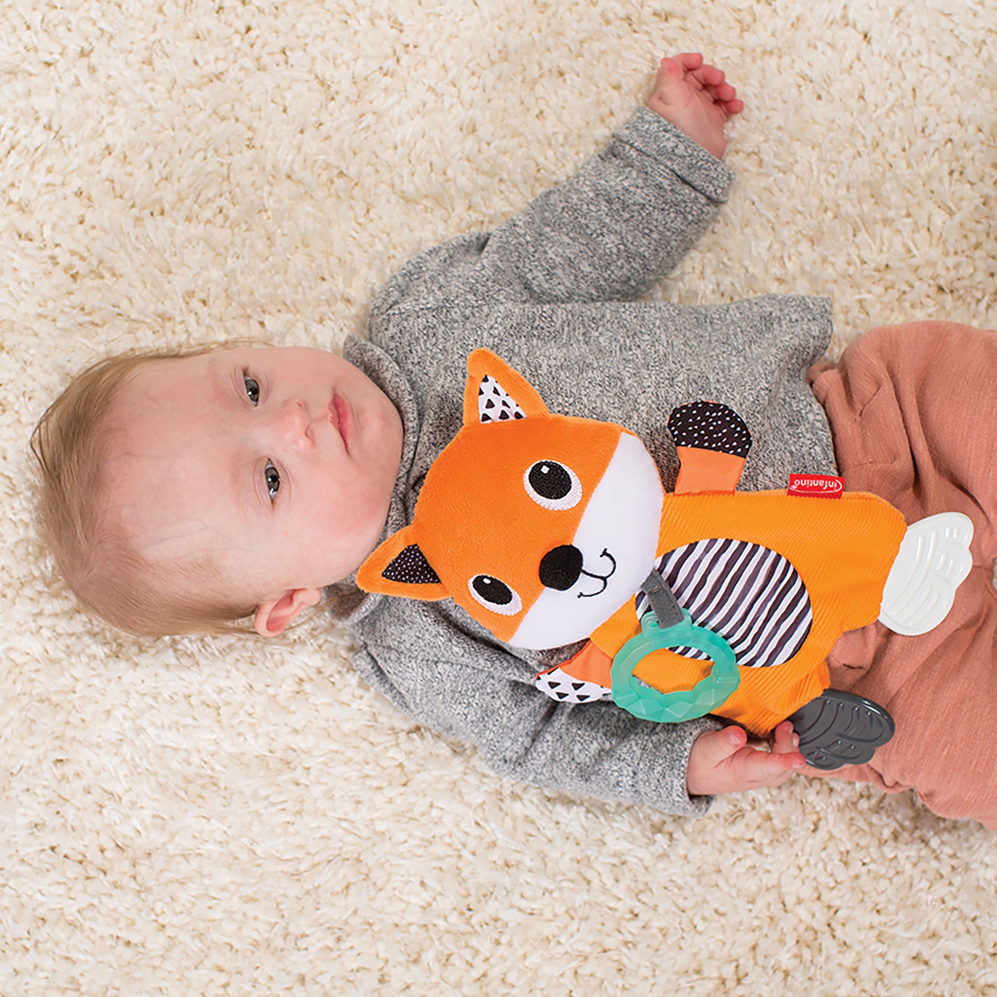 Cuddly Teether™ Fox – Infantino