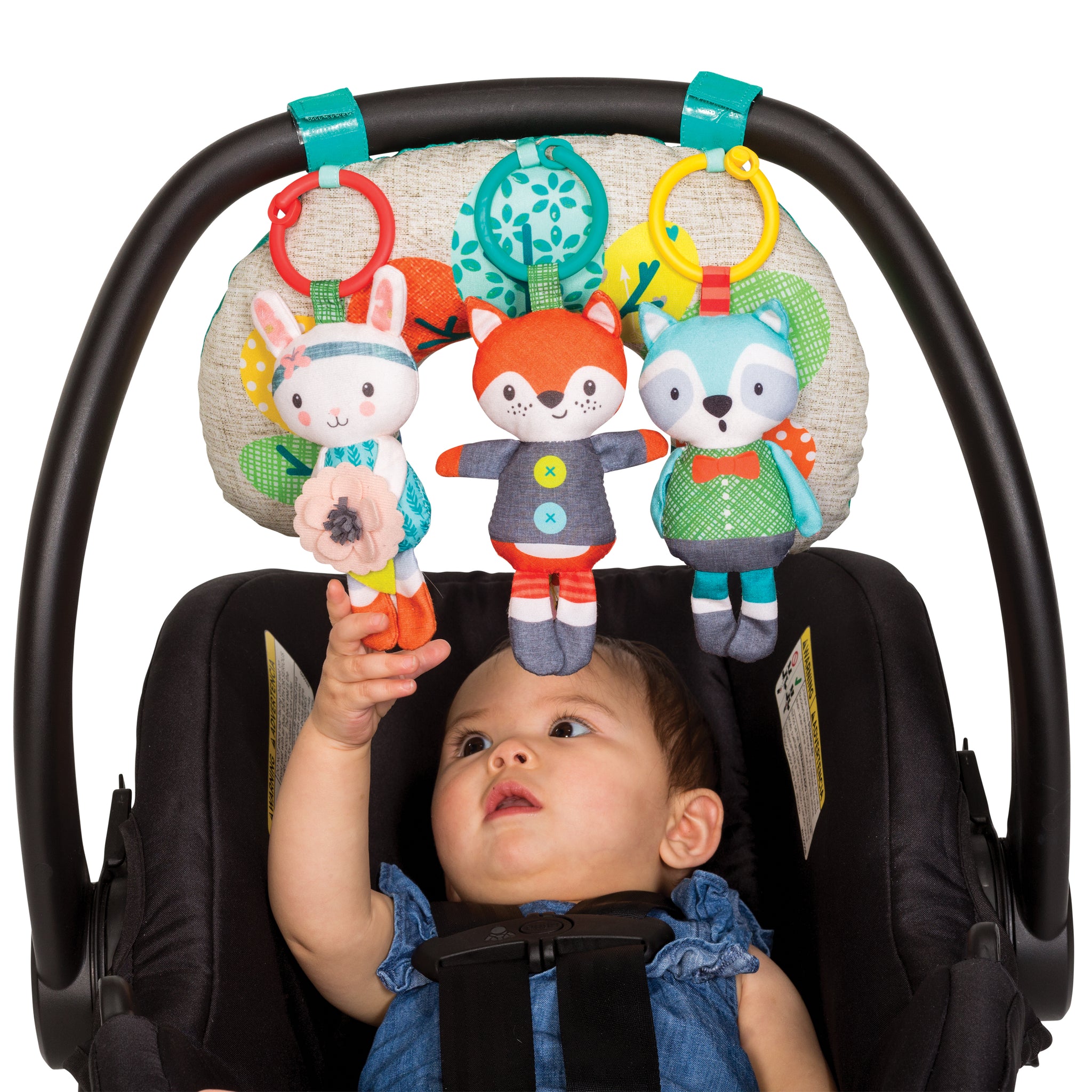 Deluxe Twist & Fold Activity Gym & Play Mat™ Forest Infantino