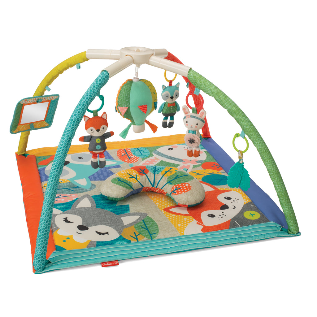 Woodland Animals Baby Activity Gym Play Mat + Reviews