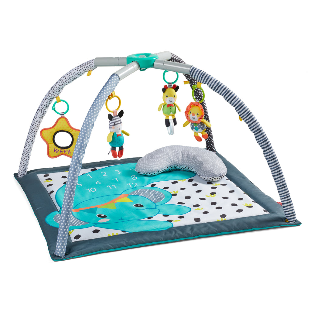 3-in-1 Tummy Time, Sit Support & Mini Gym – Infantino
