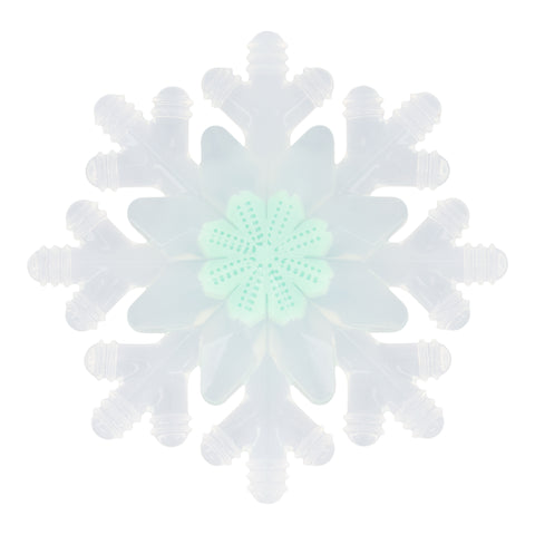 Holiday Silicone Teether - Snowflake