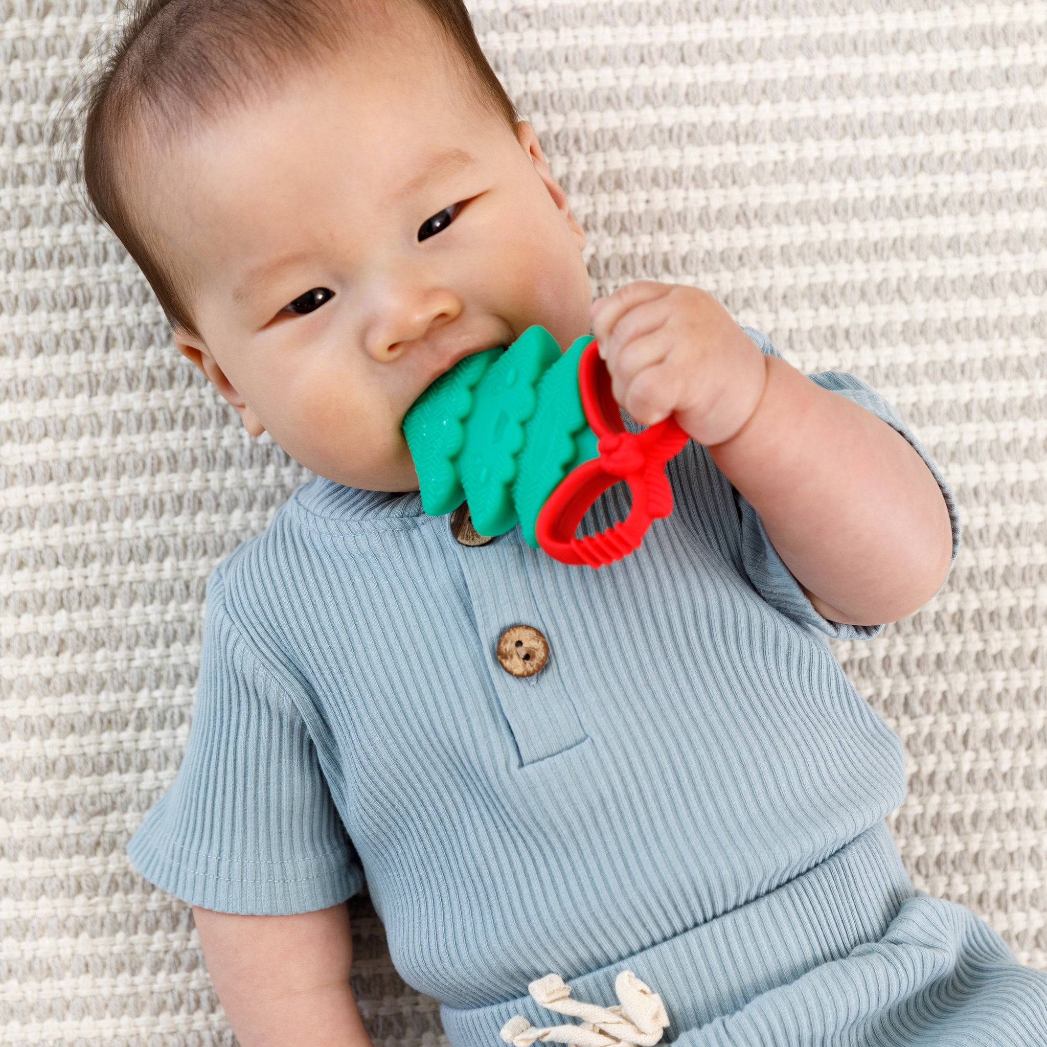 Holiday Silicone Teether - Tree – Infantino