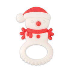 Holiday Silicone Teether - Snowman