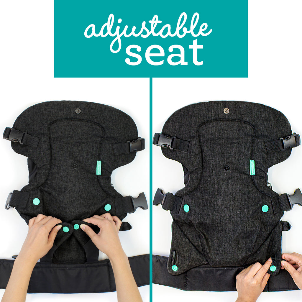 Convertible Infantino Carrier, 4-in-1 Flip™ Black –