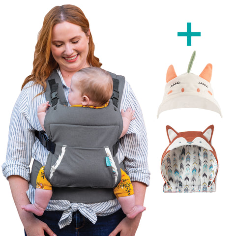 Cuddle Up™ Fox Carrier and Unicorn Hood - Bundle Pack