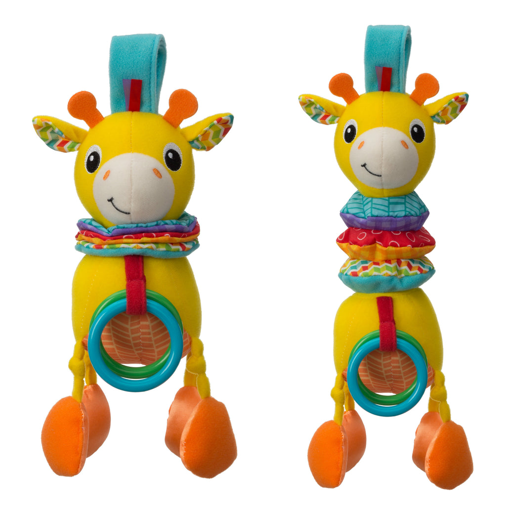Set of 2 The Moose Clip On Learning Toy & Giraffe Grasping Turn & Swivel  Toy - Helia Beer Co