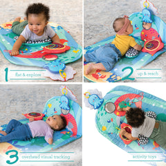 3 Stage Above & Beyond Tummy Time Mat™